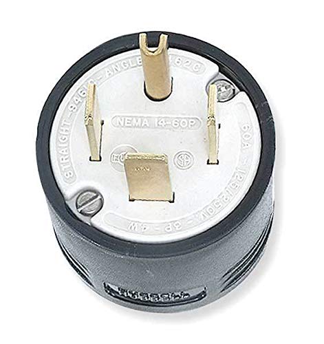 4 Wire Industrial Straight Blade Plug - HUBBELL WIRING DEVICE-KELLEMS HBL9461C