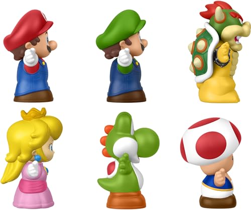 Fisher-Price Little People My Mario 6-Piece Character Figure Set - image 6