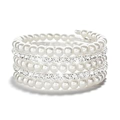 A1-Silver Pearl Bracelets
