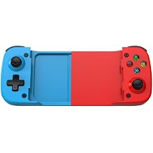 NbgrvB Hall Effect Joystick Controller 800Hz Low Lag for SwitchRed and blue