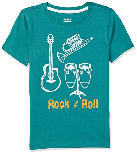 Image of Amazon Brand - Jam & Honey Boy's Regular Fit T-Shirt