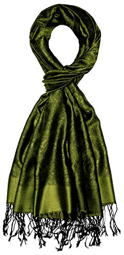 Bufanda verde para hombre LORENZO CANA liso el regalo ideal de talla única