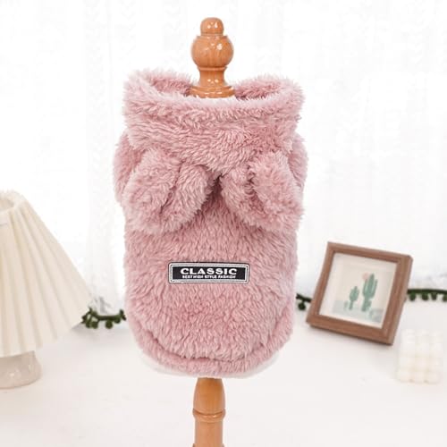 Ropa cálida para gato evita temblores con sudadera de invierno 4