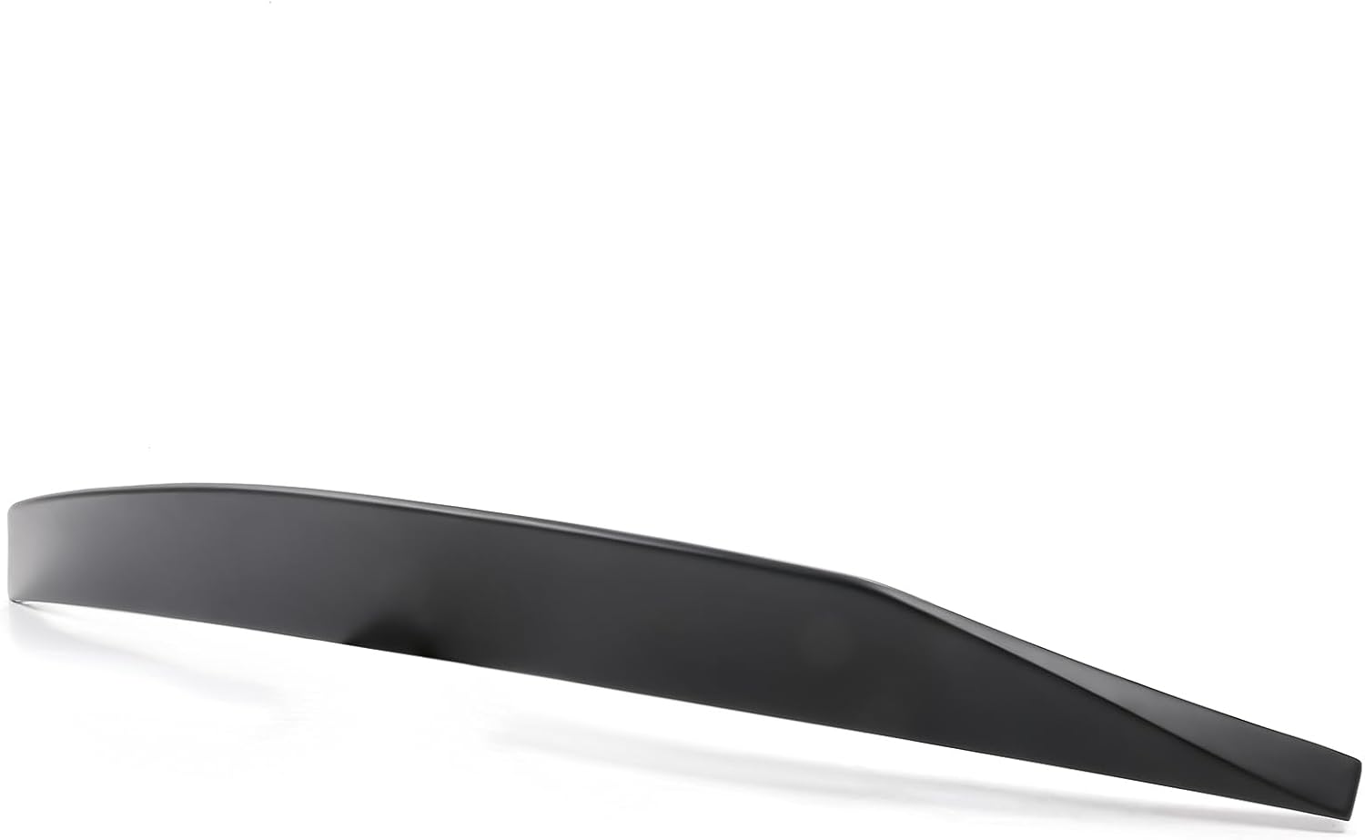 IKON MOTORSPORTS, Trunk Spoiler Compatible with 2014-2026 Dodge Durango, Duckbill Style Matte Black ABS Plastic Rear Trunk Middle Lid Spoiler Wing Lip