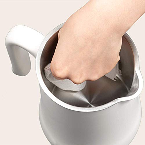 Hervidor eléctrico portátil de acero inoxidable y plástico miniatura 6