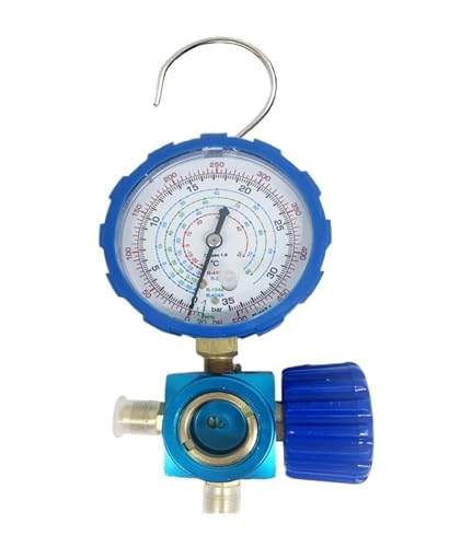 Manomètre de fluide frigorigène R134a R22 R410A basse pression 500 psi