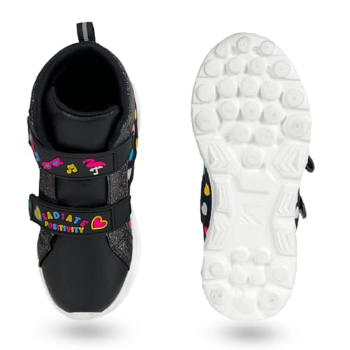 Image of KazarMax Hopits Kids Boys and Girls Ankle Length | High Top | Slip-on Sneakers Shoes | Lightweight | Outdoor Shoes Collection