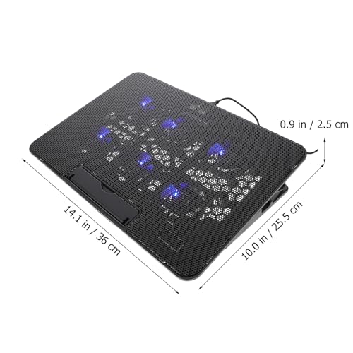 Base refrigerante para laptop ULTECHNOVO 15.6 pulg miniatura 2