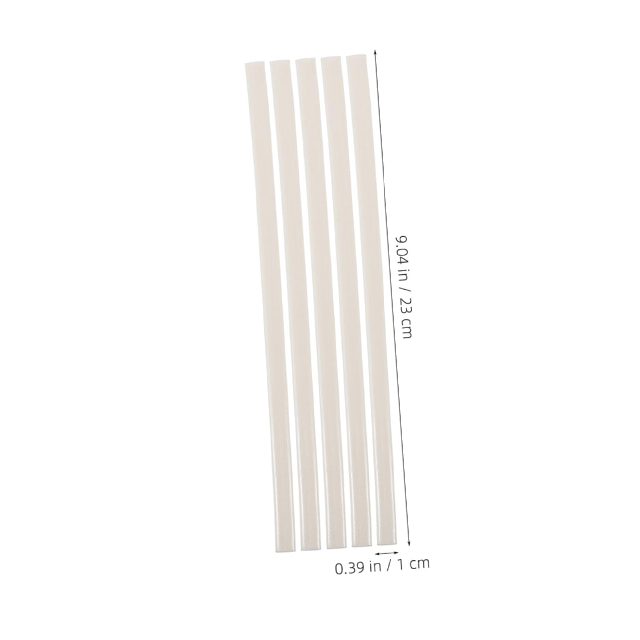 Garneck 40pcs Automotive Plastic Welding Rod Kit Car Bumper Repair Crack Fix Bumper Repair Welding Sticks Pp Plastic Diy