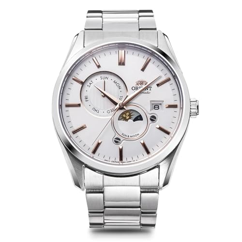 Orient Contemporary Sun & Moon, White, Watch Sun & Moon, Automatic Winding, Hand Wind