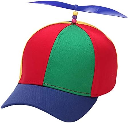LABANCA Spinning Helicopter Hat for Adults & Kids Novelty Detachable Propeller Hat for 4th of July Parties Costumes Fun Gifts - Image 7