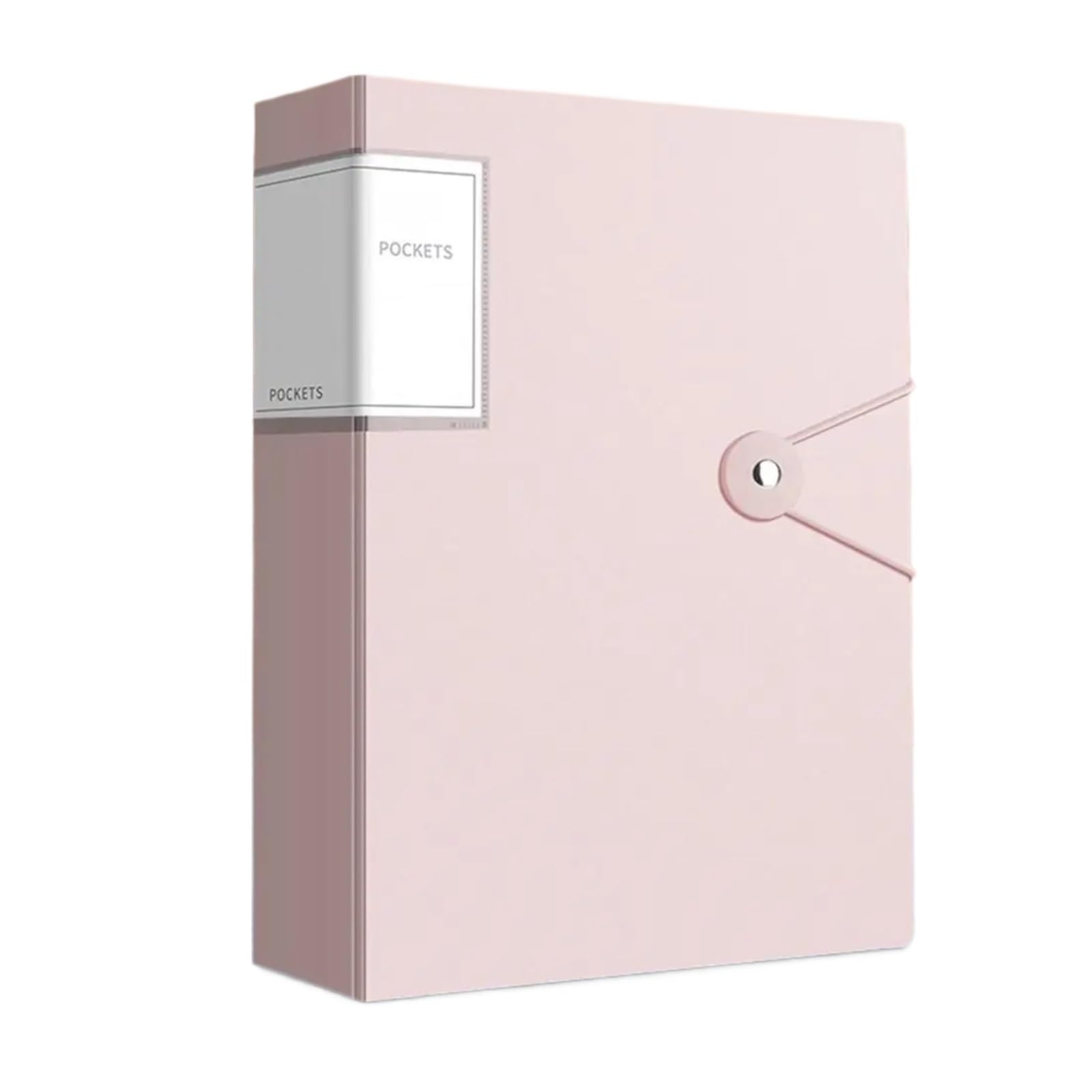 Archiviazione desktop Cartella di file A4 Organizzatore multifunzionale Per Pianoforte Famiglia(Pink-60 sheets)