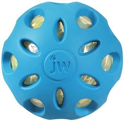 JW Pet 47015 Dog Toy, Crackle Head Ball, Large - Quantity 2424