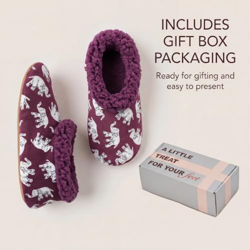 Image of Cozylook Fuzzy Slippers for Women Indoor Soft Sole Slipper Socks