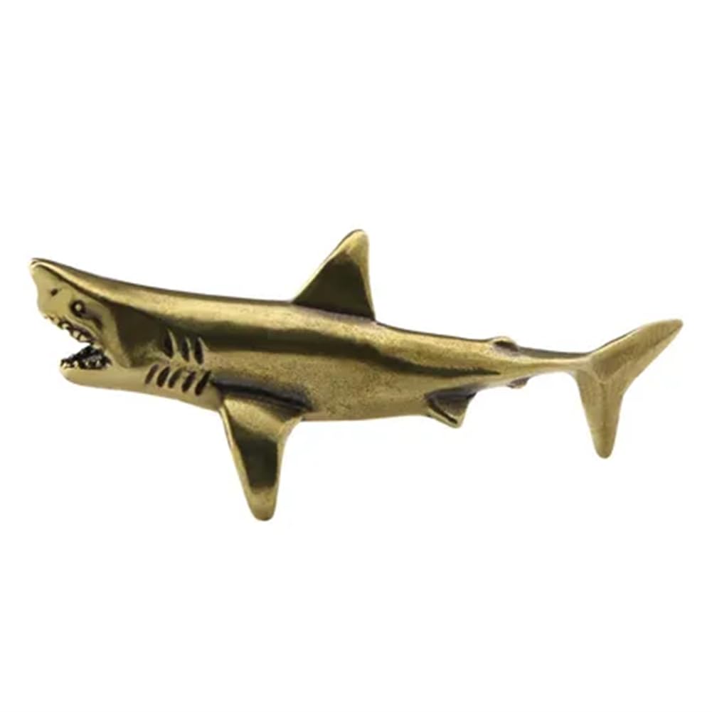 CTRLZS Animal Ornaments Animal Metal Figurines Desktop Decoration Crafts Collectibles Marine Enthusiasts