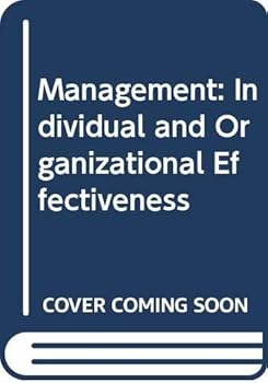 Hardcover Management: Individual and Organizational Effectiveness Book
