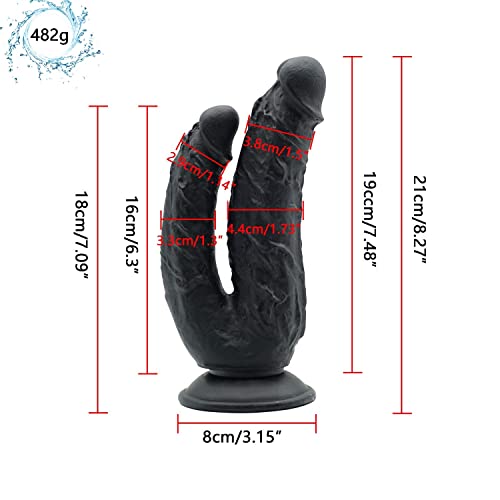 DíDlos Alça Ajustável Realista Presente para Mulheres Iniciantes Casais Impermeável Macio Sem Alças