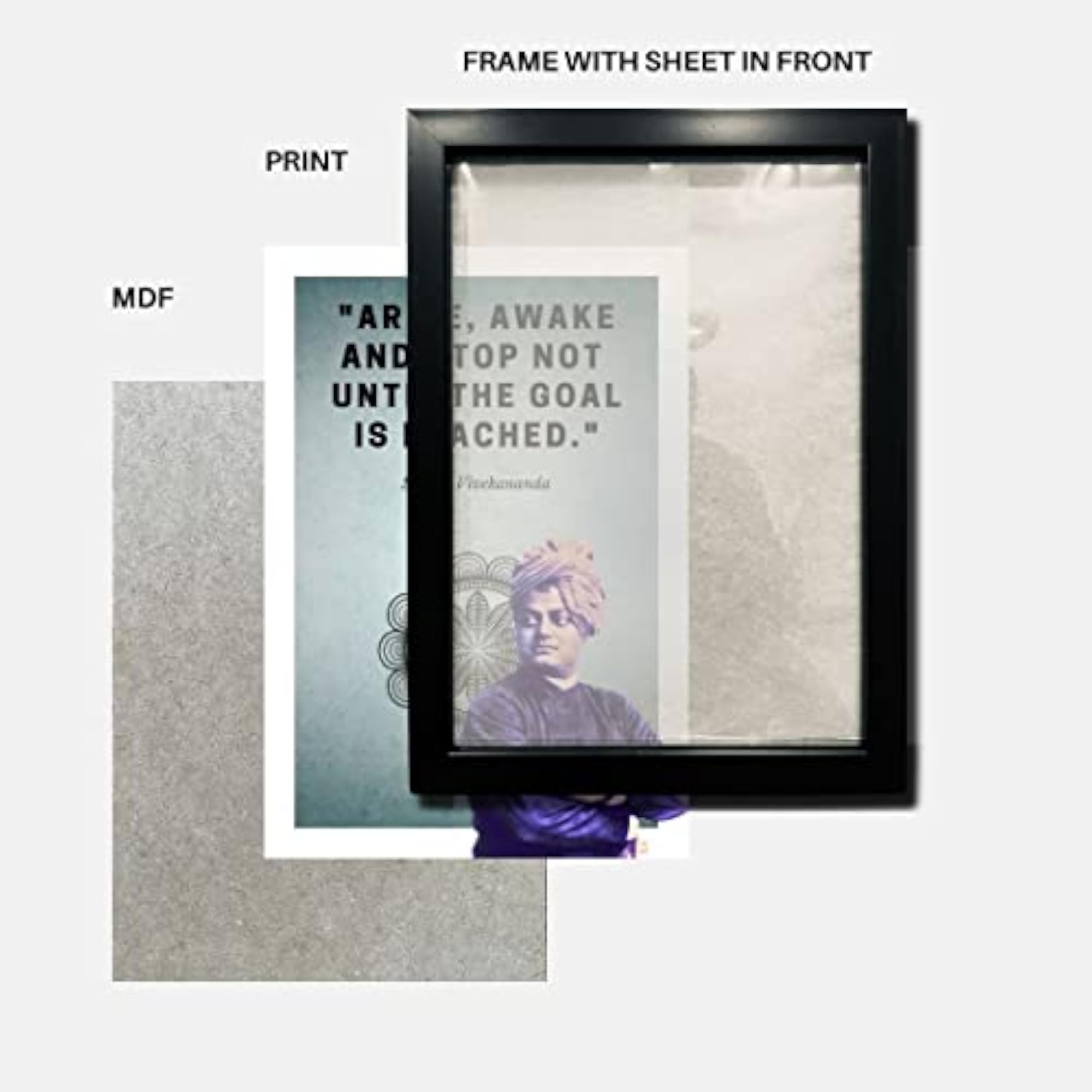 Swami Vivekananda Wall Photo Frames for Living Room
