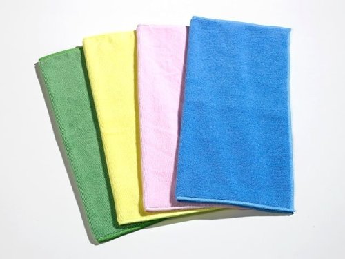 10 Stück Microfaser Reinigungstuch Mikrofasertuch Professional 40x40 *Grün