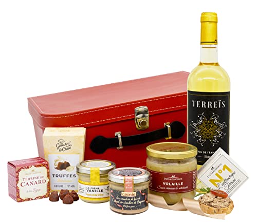 DUCS DE GASCOGNE - Coffret Gourmand"Valise gourmande" - Comprend 7 produits dont un vin - Spécial Cadeau (912995) Cover
