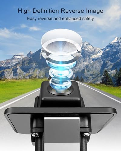 Image of Rear View Backup Camera Fits for Kia Optima Hybrid 2.0L 2.4L 2011-2013, Parking Assist Backup Camera Replace 95760-2T001 95760-2T101
