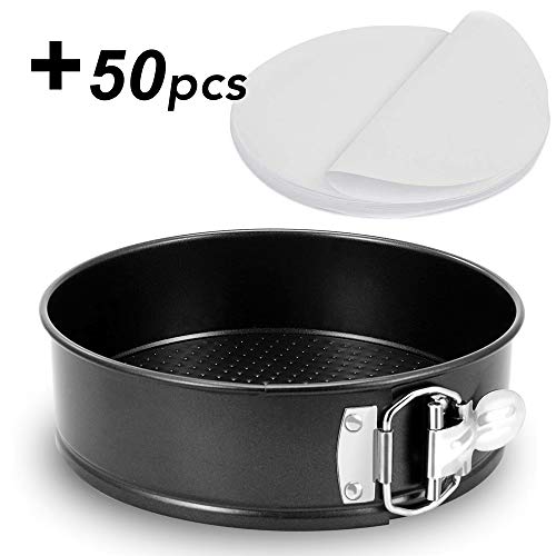 7 Inch Springform Pan,Nonstick Springform Cake Pan,Leakproof Round Cake Pan,Spring Form Pan,Spring Pan,Cheesecake