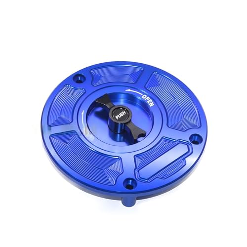 Tapa de tanque de combustible para motocicleta Yamaha YZF R15 V3.0 V2 de aluminio negro