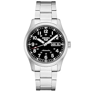 SEIKO SRPG27 5 Sports Men’s Watch Silver-Tone 39.4mm Stainless Steel