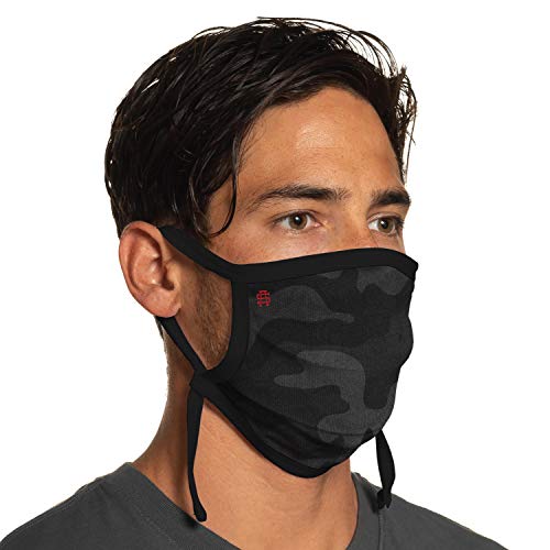 Secret Artist Adjustable Face Mask. Fits XLarge - 2XLarge Faces. Camo Cloth Face Mask Reusable. Cloth Face Masks Washable. Soft Face Mask is Reversible. Easy to Wash and Dry. Cloth Mask Made in USA.