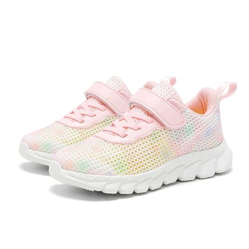 Girls Sneakers for Everyday Casual Wear Easy Clean All Season Footwear Perfect Pair with Pants and Tops for Age 5-14y2