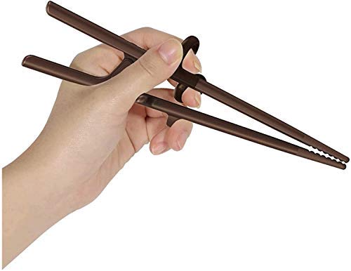 AMZJH Training Chopsticks for Adults Left Handed | Beginner Chopsticks | Chopsticks Helper | Chopsticks for Beginners | Trainer Chopsticks | Easy Chopsticks | Practice Chopsticks Chinese Chopsticks