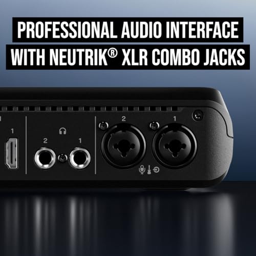 RØDE RØDECaster Video S – Conmutador de vídeo para podcasts y Interfaz de Audio – Multicámara, 4 entradas de Video (HDMI y USB), 1080p60, Escenas de múltiples Fuentes