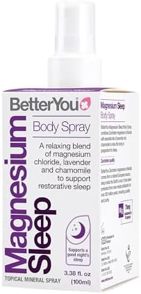 Transdermal Magnesium vs Melatonin: Which One Helps More with Deep Sleep in 2026? 2 BetterYou Magnesium Muscle Body Spray - Relaxing Topical Magnesium and Essential Oil Spray - Lavender and Chamomile - Promotes Better Sleep - 3.38 oz