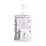 BetterYou Magnesium Sleep Body Spray, Made with Zechstein Magnesium Chloride and Essential Oils, Magnesium Supplement, Natural Sleep Aid, Palm-Oil Free, 100ml (600 Sprays)