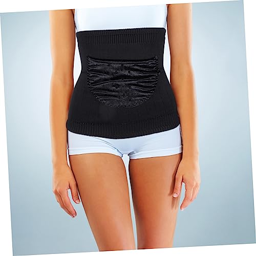 Faja lumbar de lana elástica para dolor de espalda miniatura 3