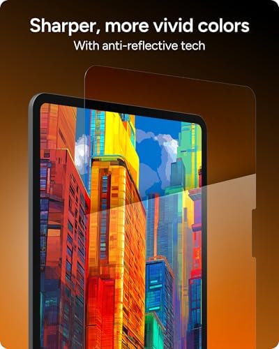 ZAGG XTR4 Screen Protector for iPad Pro 13" (M5)/ Pro 13" (M4) - 11X Stronger Tempered Glass, Blue Light Filter, Anti-Reflective, Ultra Smooth, Easy Install, Recycled Materials