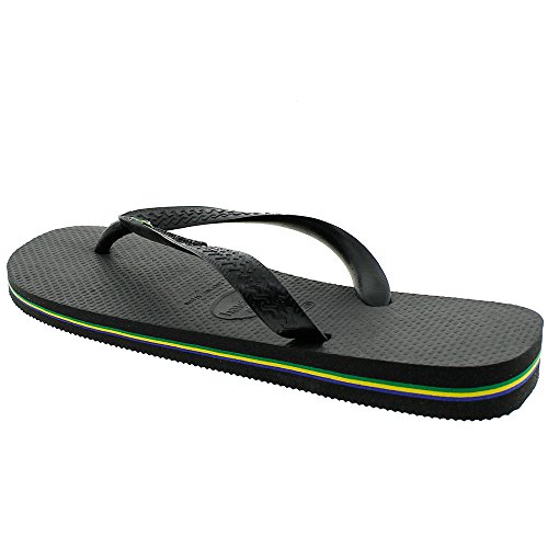 Chinelo Brasil, Havaianas, Adulto Unissex, Preto, 41/42
