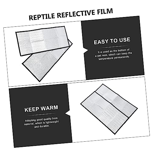 Almohadillas térmicas reflectantes para reptiles 2 pcs miniatura 6