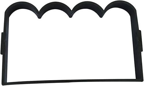 SHOWERORO Valla de jardín Flor Ladrillo Cemento Moldes de hormigón Herramientas decorativas de esgrima Molde de cemento Molde de Cemento Herramienta