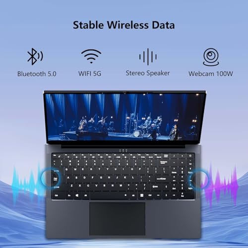 Pc Portatile 16 Pollici Con Core I5-8210Y, Laptop 16GB Ram 512GB Ssd, Notebook Win 11 Schermo Ips 1920X1200, Computer Portatile Con Tastiera Retroilluminata, Mini-Hdmi USB3.0 RJ45 Wi-Fi5 BT5.0 5800Mah - 5