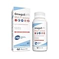 Omega3 Multi Azione, Integratore di Acidi Grassi Essenziali per Salute Cardiovascolare e Benessere Cardiovascolare e Cerebrale, 60 Perle Softgel da 1.4 g.