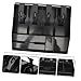 OSALADI Sturdy Multi Grid Cash Drawer Tray Cash Register Insert for Storing Coins Bills Checks Cards for Retail Business Use