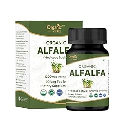 Nutritious Superfood : Experience the excellence of Organic Spree’s Premium Alfalfa Tablets. Our formulation harnesses the highest-quality from the freshly harvested Medicago Sativa.* Organic Alfalfa (Medicago Sativa) is a nutrient-rich, and acts as ...