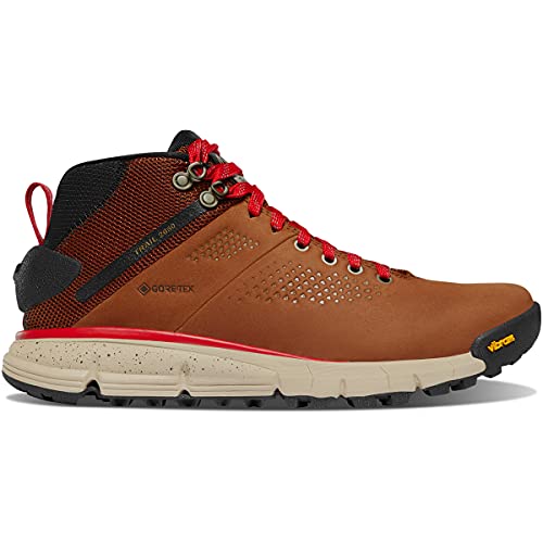 Danner 612508M Women's Trail 2650 Mid 4" Brown/Red Gtx 8M #TOP2