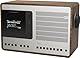 Revo SuperConnect Internet-/DAB+ Radio (Internet/DAB+/DAB/UKW,Spotify,WLAN,Aux In,Cinch-Out,Kopfhörer Ausgang,inkl. Netzteil) walnuß-silber