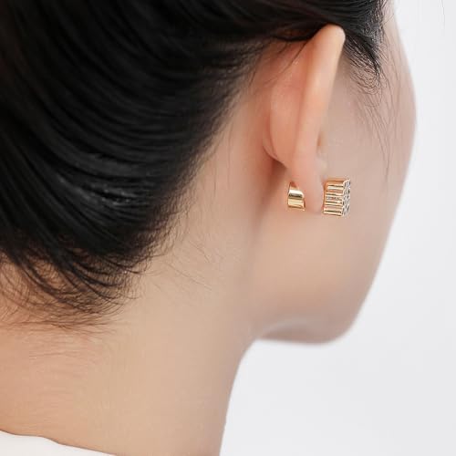Vintage hollow pattern small fragrance earrings, high-grade sense of light luxury earrings2