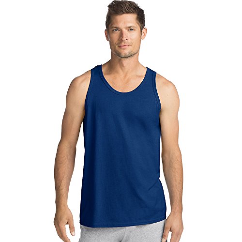 Hanes Men's X-Temp Performance Tank, Deep Royal, 2X