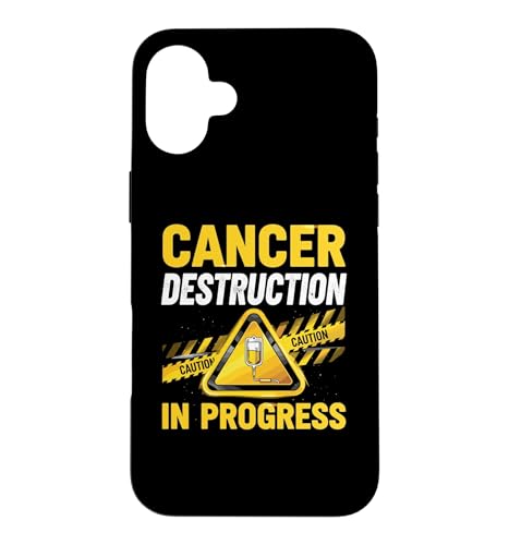 Cancer Destruction in Progress Chemo Fighter �X�}�z�P�[�X iPhone 16 Plus �p