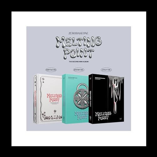 ZEROBASEONE Melting Point 2. mini album CD + składany plakat na opakowaniu + fotoksiążka + pocztówka + fotokartka + śledzenie uszczelnione ZB1 (wersja lojalnościowa)