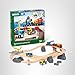 BRIO World Rail & Road Loading Set - 32-Piece FSC-Certified Wood Train Set & Accessories - Special Crane Car, Flatbed, Tracks, & More - Works with All Wooden Railway Sets - Fun Play for Ages 3+